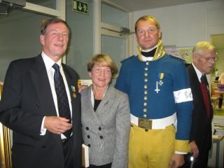 Göran Backman med prominenta gäster